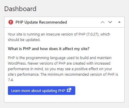 upgrading php on amazon lightsail
